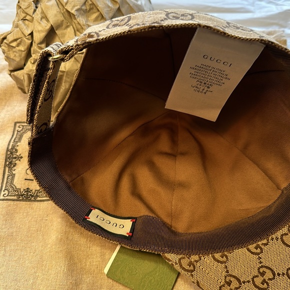 Authentic Gucci GG Canvas Baseball Hat - Picture 5 of 7